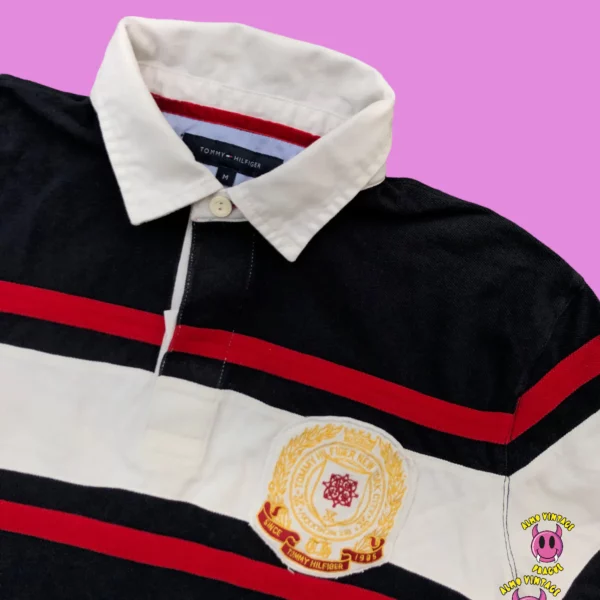 Vintage Tommy Hilfiger Eagle Polo - Image 3