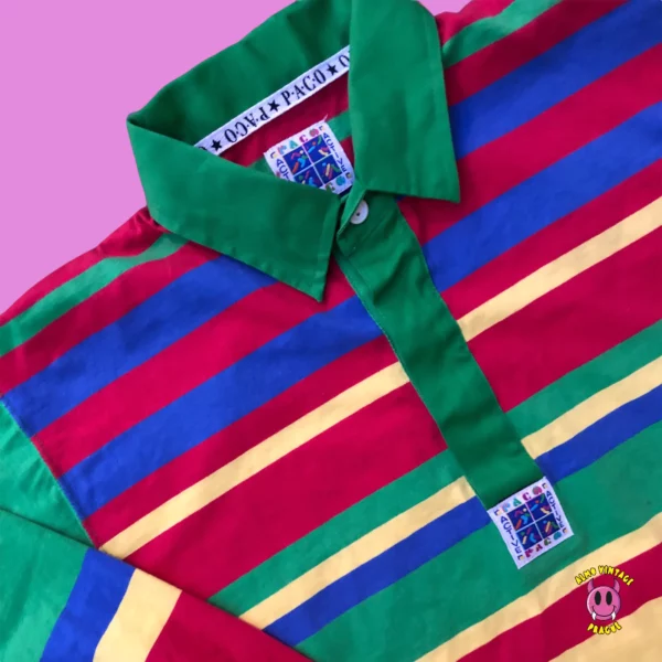 Vintage Paco Multicolor Longsleeve - Image 2
