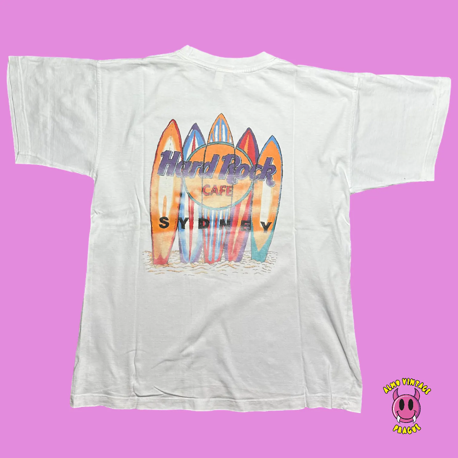 Vintage Hard Rock Cafe Sydney T-Shirt - Image 2