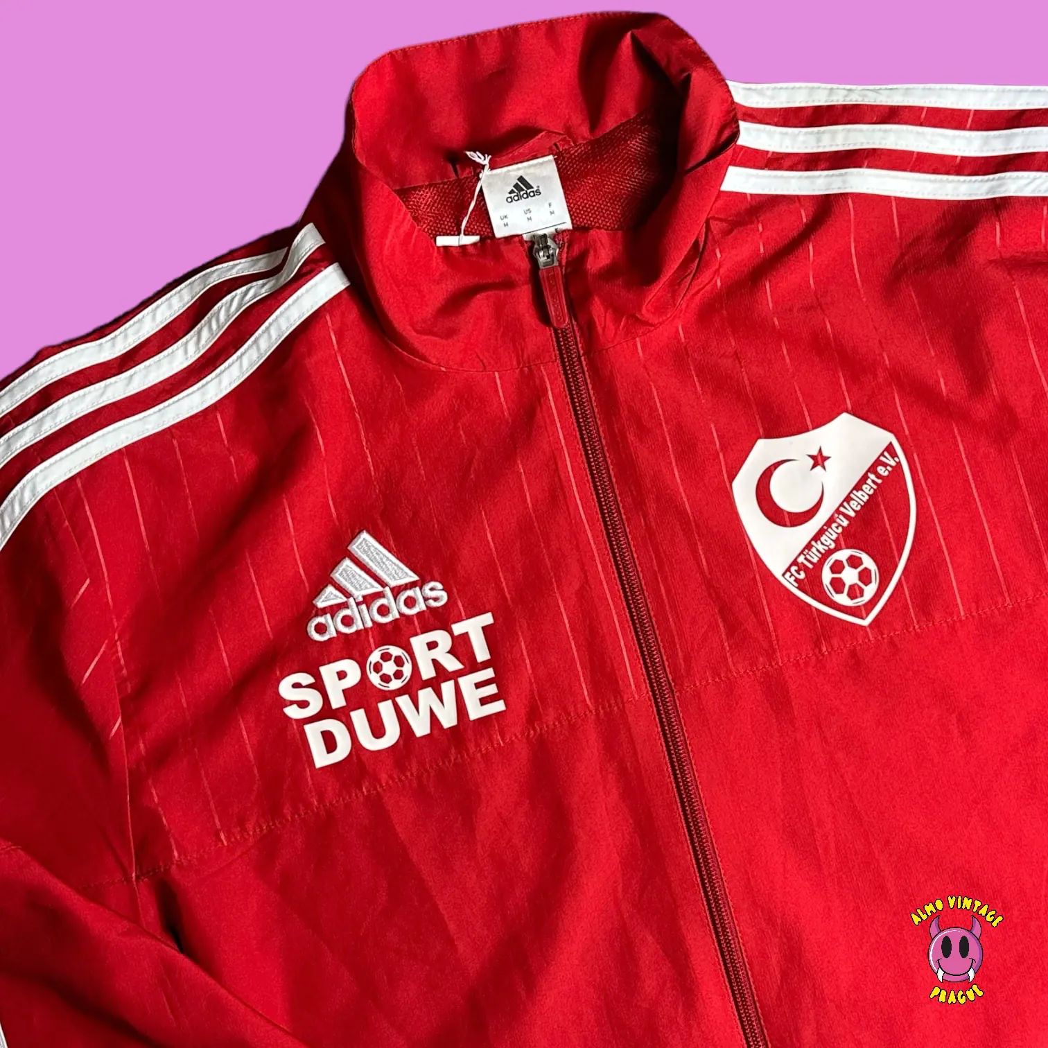 Vintage Adidas Windbreaker Medium - Image 2