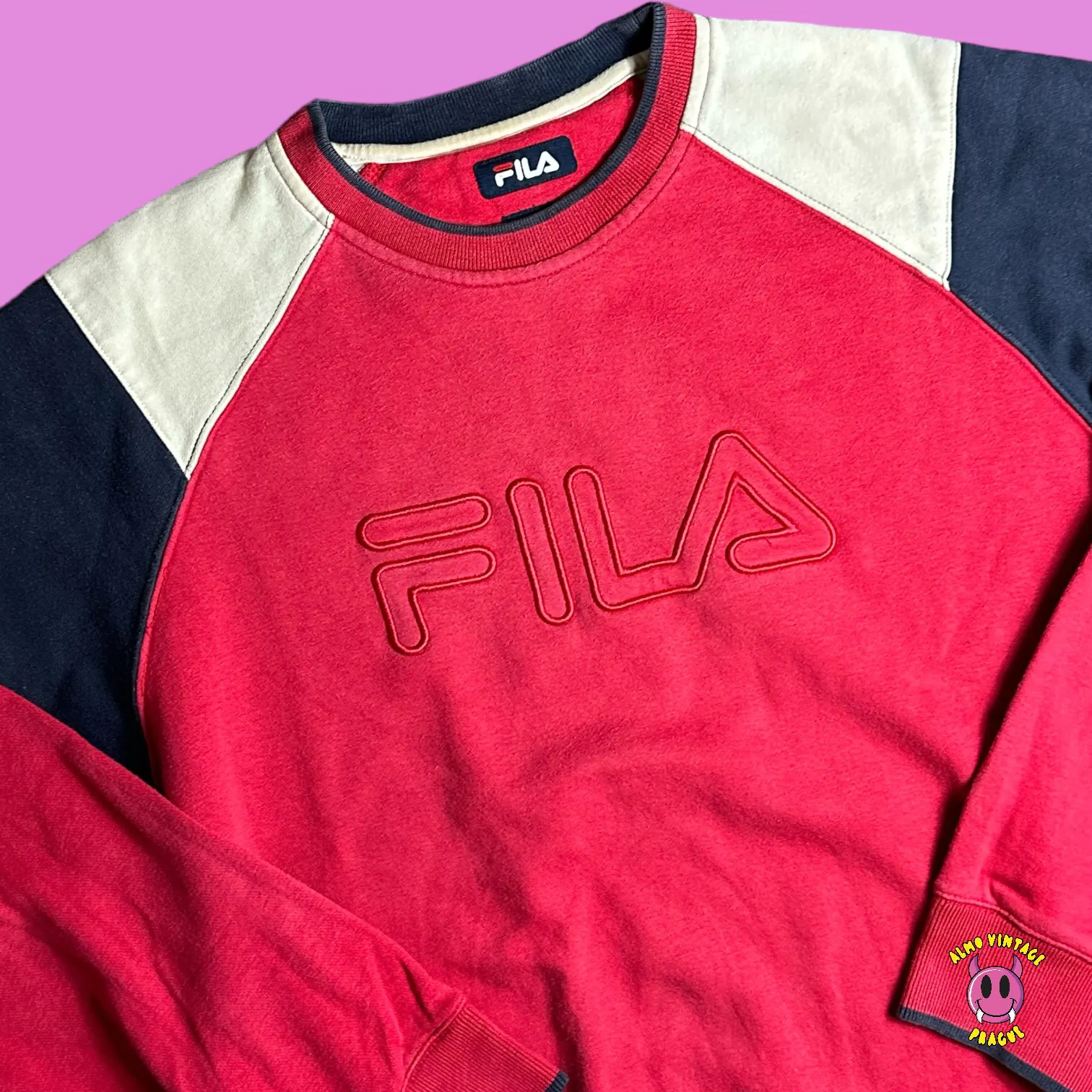 Vintage Fila Crewneck S - Image 2