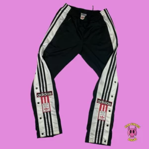 Vintage Adidas Poppers/Track Pants M