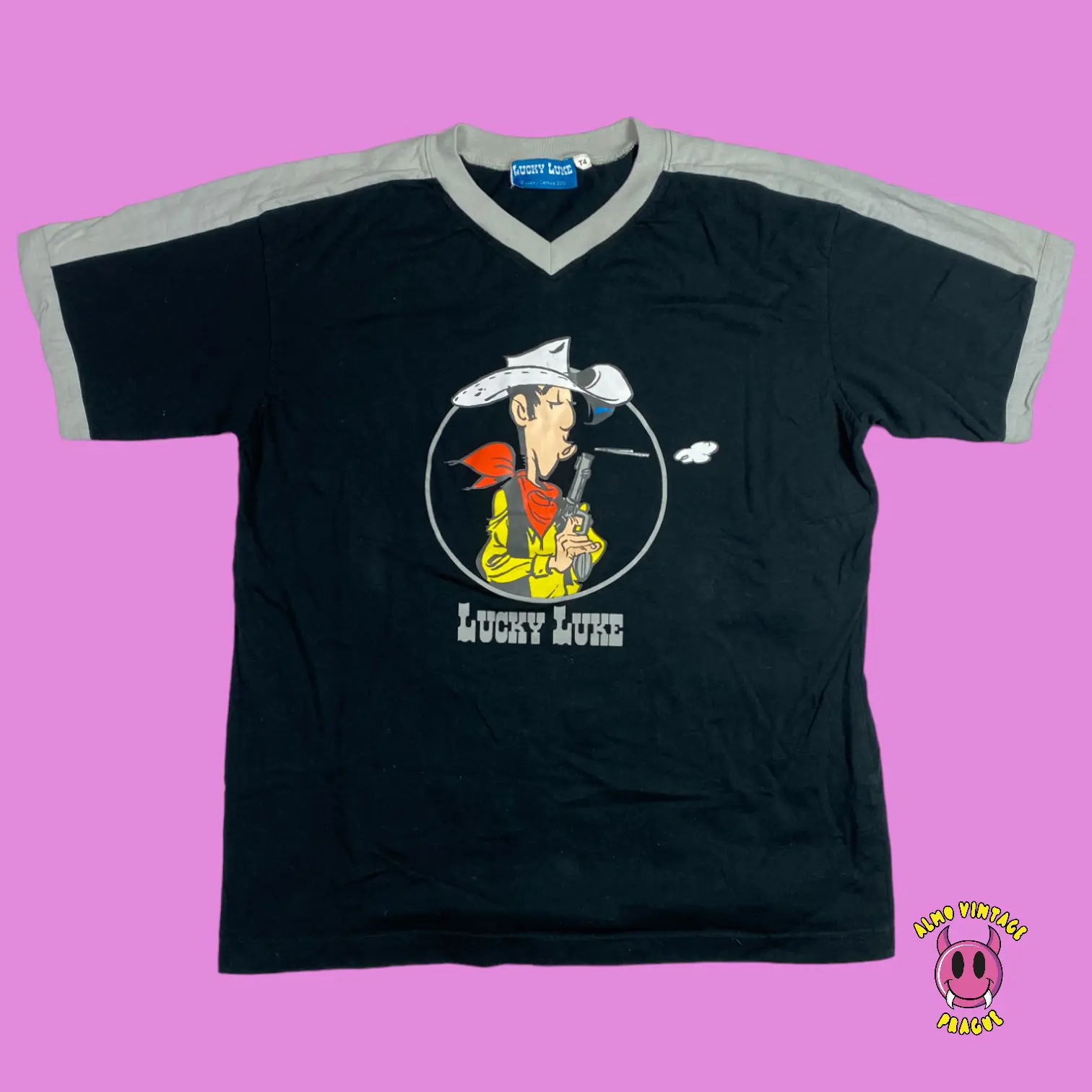 Vintage Lucky Luke T-shirt Large