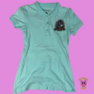 Vintage Ed Hardy Short Sleeve Polo WMNS M