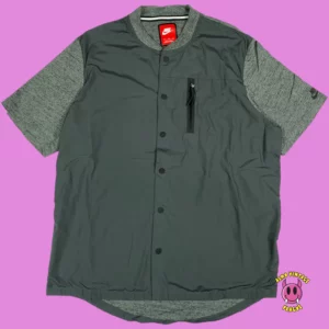 Vintage Nike Tech Fleece Button-Up XL