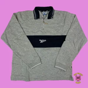 Vintage Reebok Halfzip Small