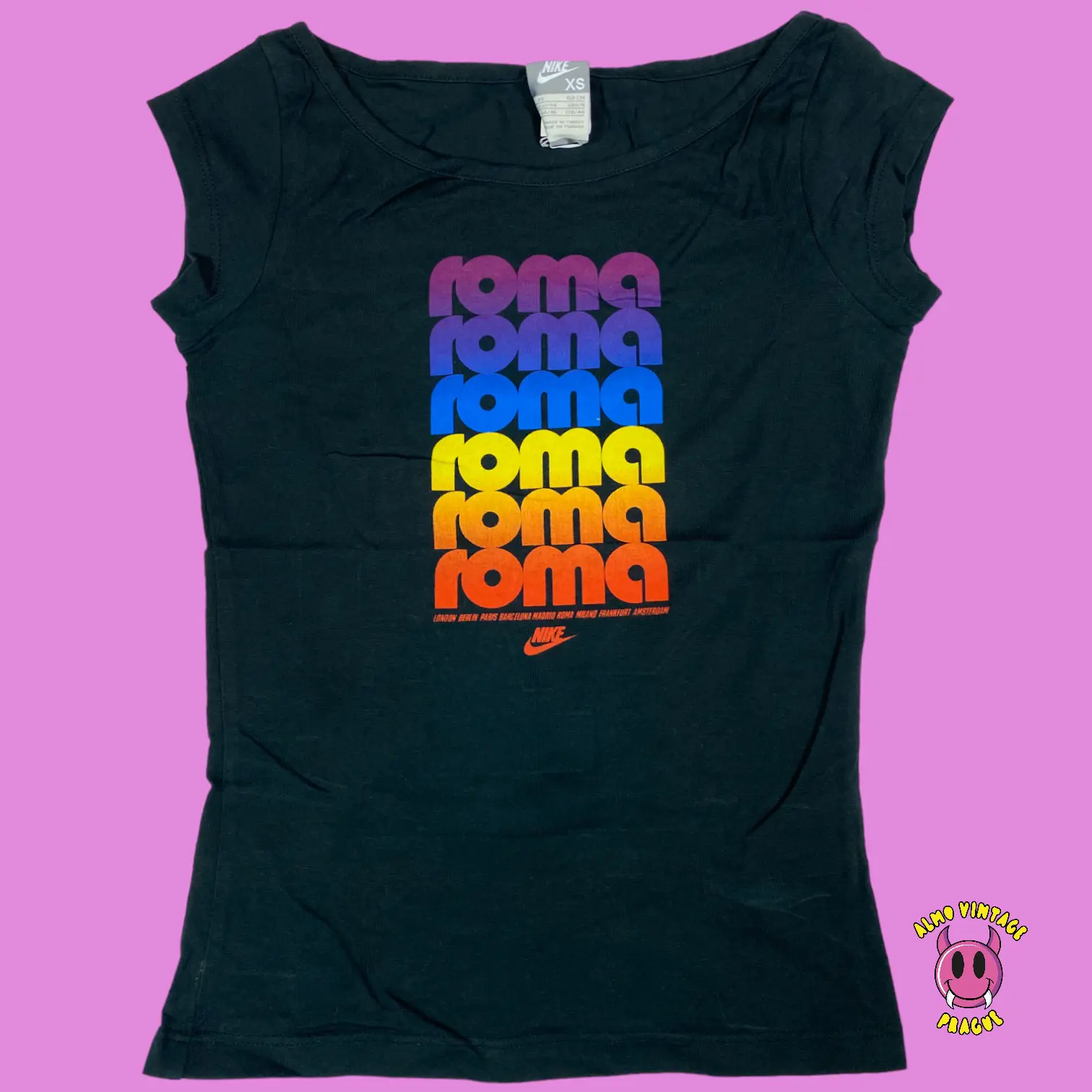 Vintage Nike Roma Tank Top WMNS XS