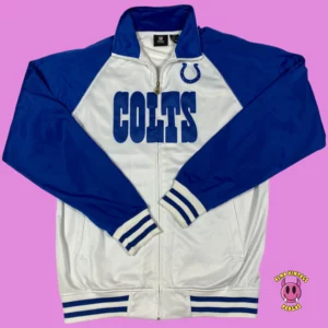 Vintage NFL Colts Track Jacket L-XL