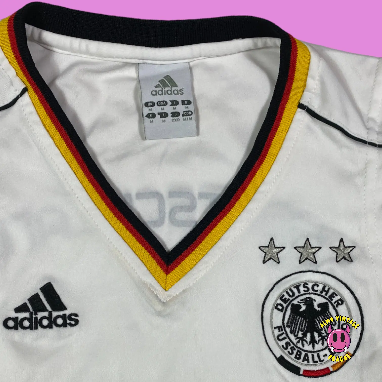 Vintage Adidas Deutschland Tank Top WMNS M - Image 2