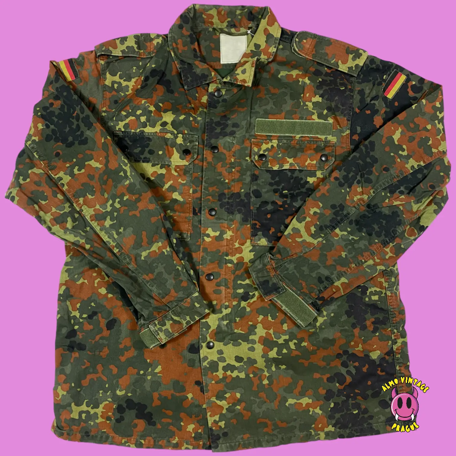 Vintage Bundeswehr Camo Jacket