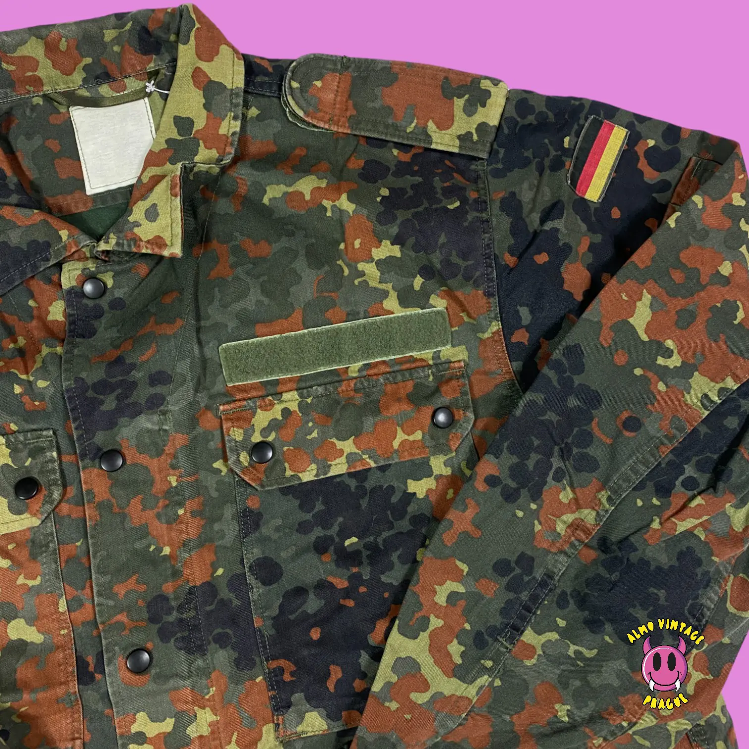 Vintage Bundeswehr Camo Jacket - Image 2