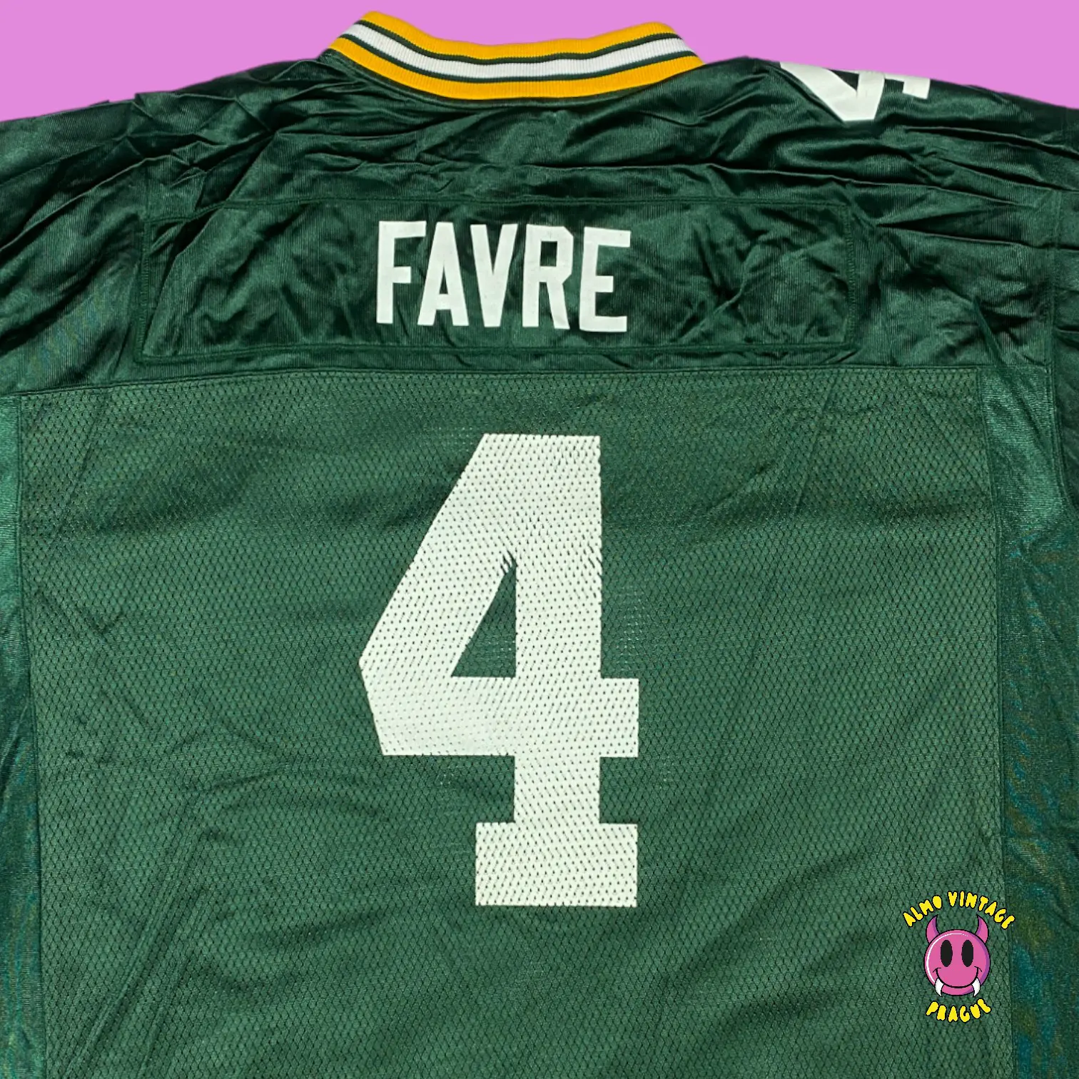Vintage Reebok NFL Favre 4 Jersey - Image 3