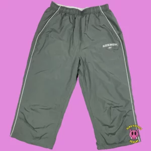 Vintage Reebok Khaki 3/4 Pants S-M