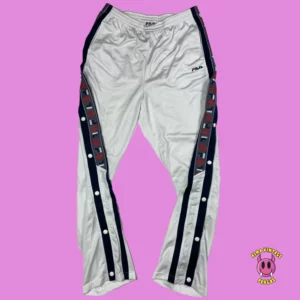 Vintage Fila Button Pants L-XL
