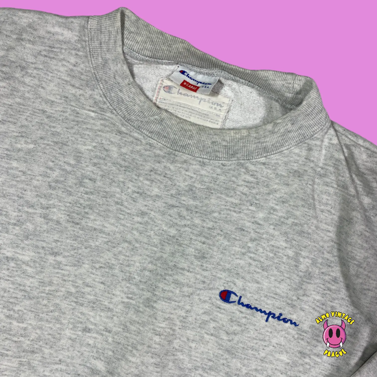 Vintage Champion Crewneck  XLarge - Image 2