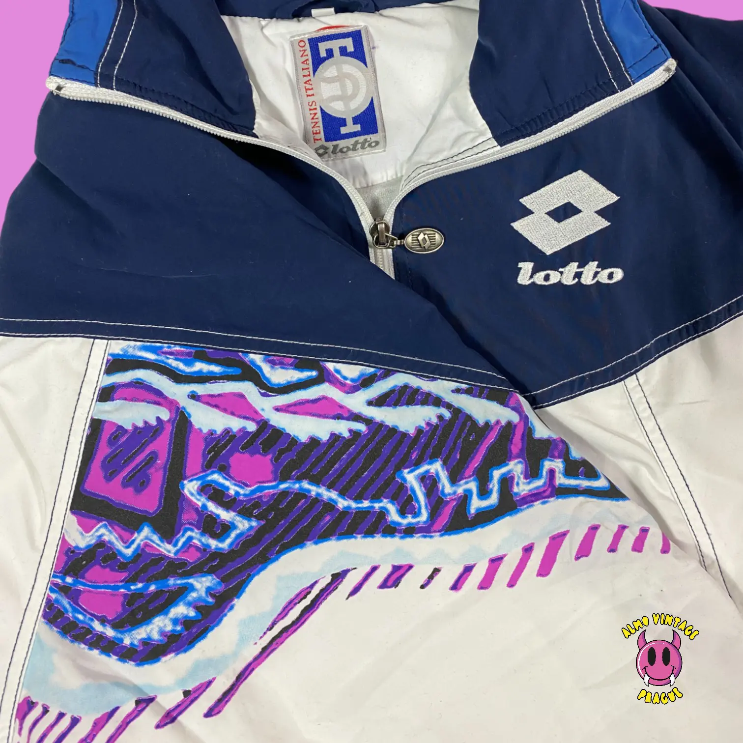 Vintage Lotto Light Jacket M-L - Image 2