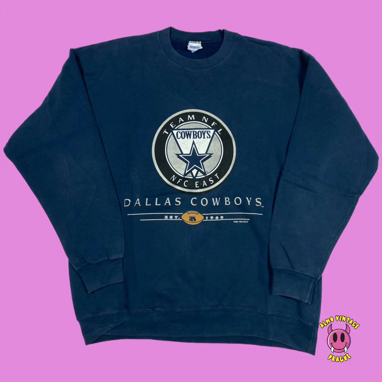 Vintage NFL Dallas Cowboys Crewneck 1992