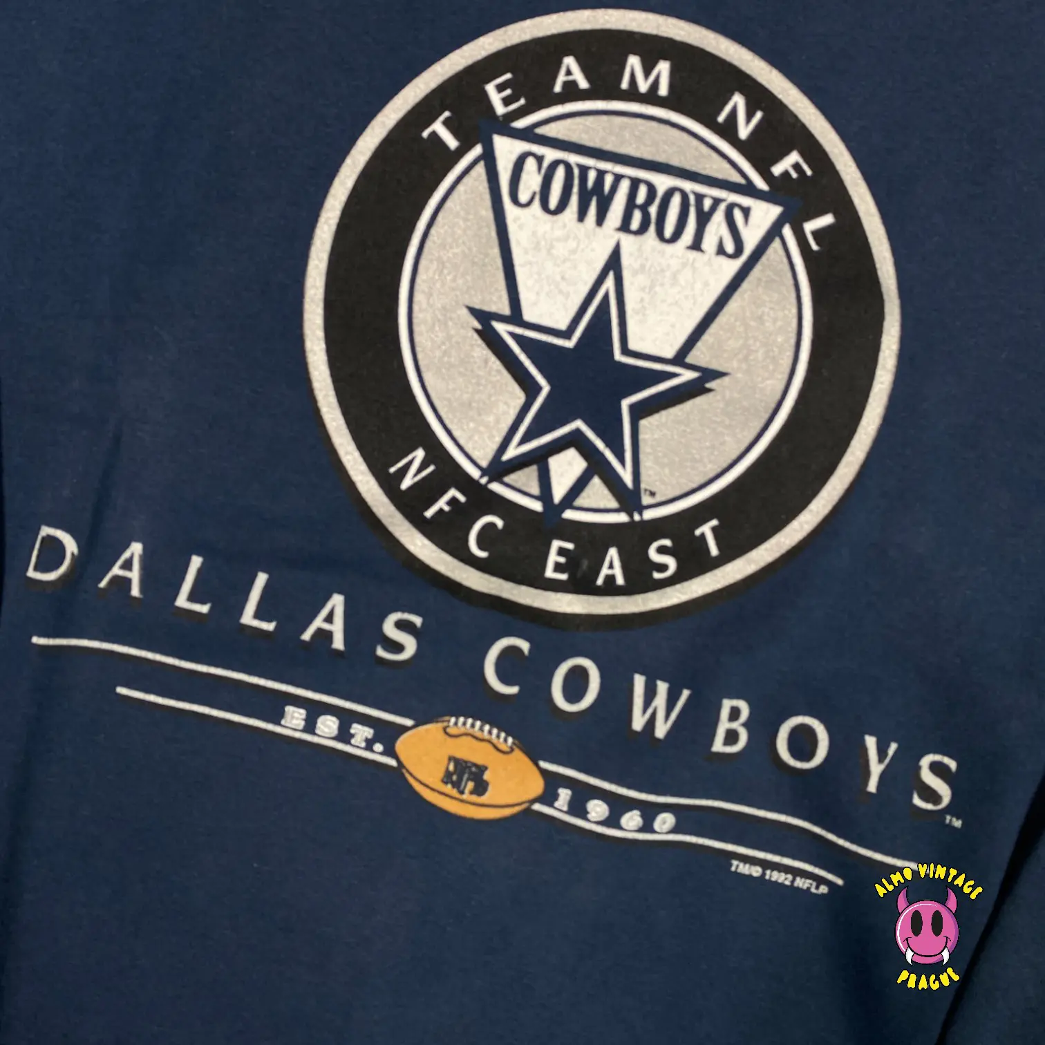 Vintage NFL Dallas Cowboys Crewneck 1992 - Image 2