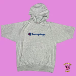 Vintage Champion Shortsleeve Hoodie XL