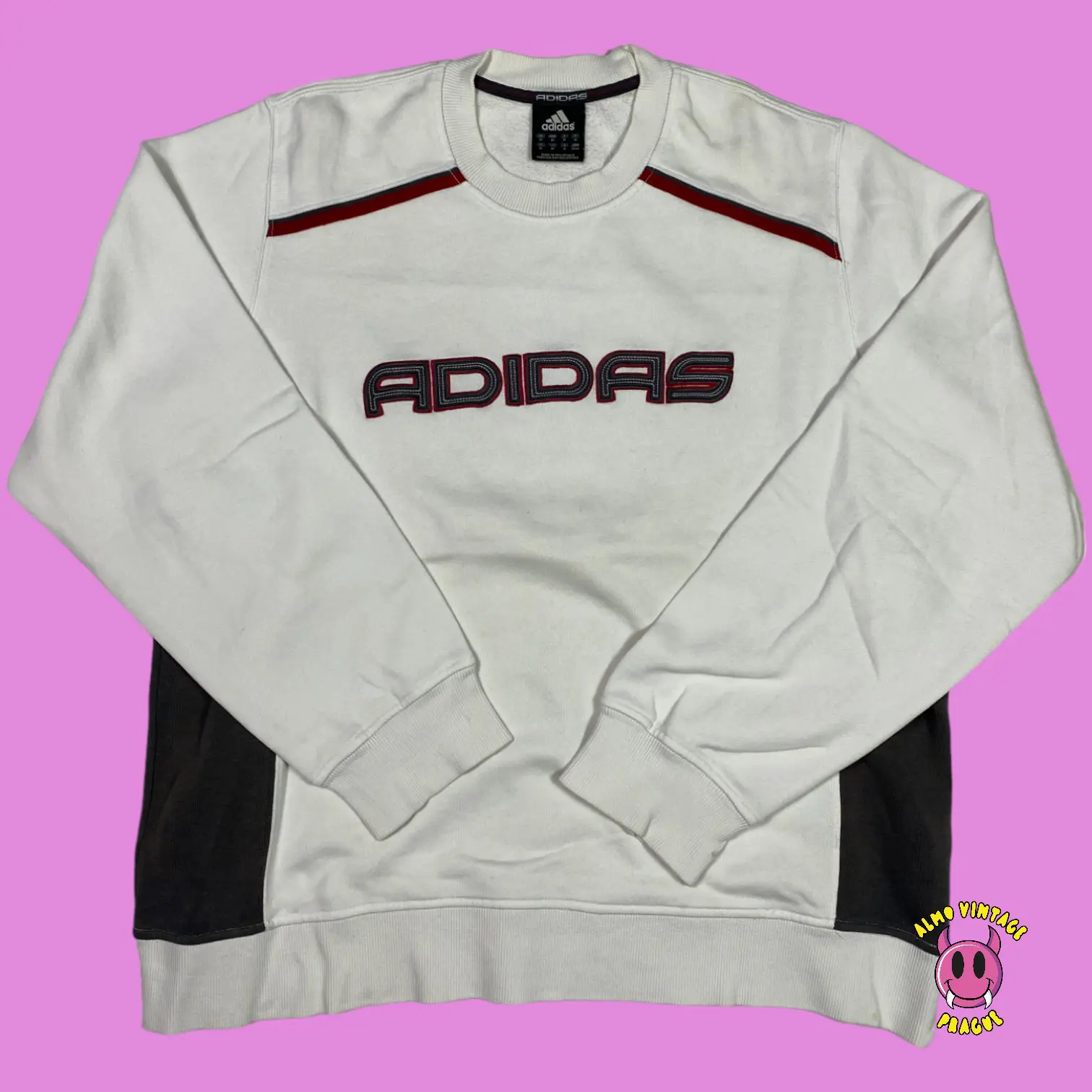 Vintage Adidas Embroided Crewneck M