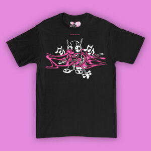 ALMO FiDDLE TEE - BLACK