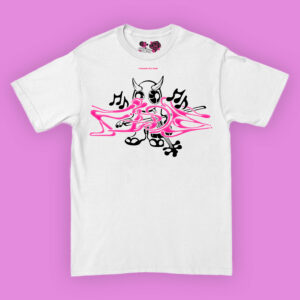 ALMO FiDDLE TEE - WHiTE